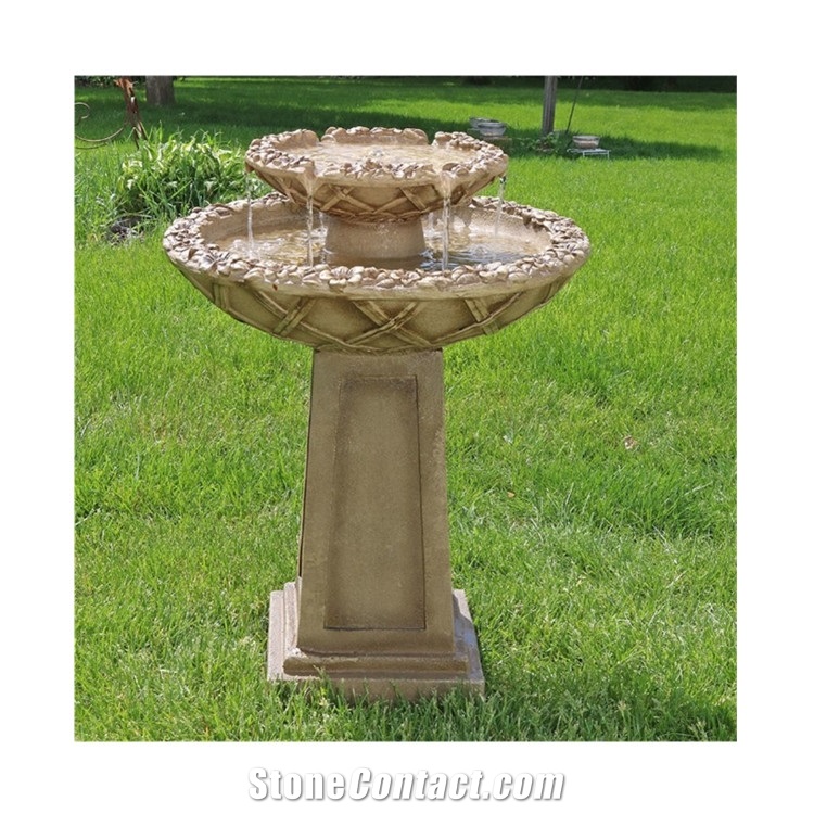 Natural Stone Garden Fountain For Sale