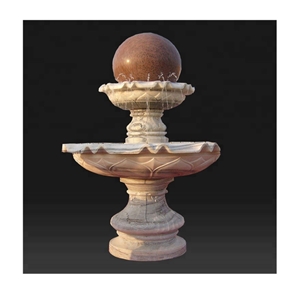 Natural Stone Wall Water Fountain Fountain Fountain Outdoor