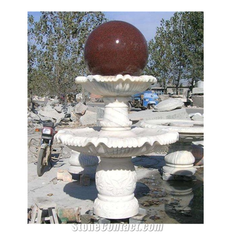 Natural Stone Wall Water Fountain Fountain Fountain Outdoor