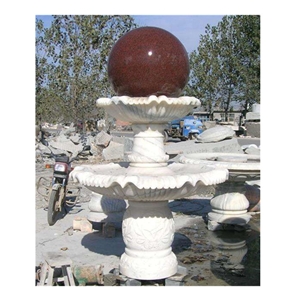 Natural Stone Wall Water Fountain Fountain Fountain Outdoor