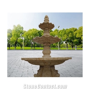 Natural Stone Waterfalls And Water Fountain