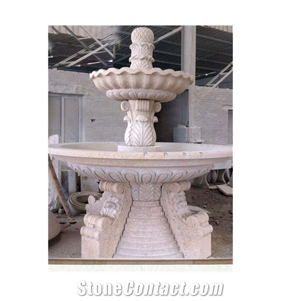 Natural Stone Waterfalls And Water Fountain