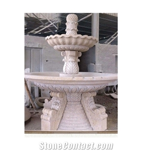 Natural Stone Waterfalls And Water Fountain