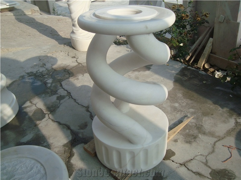 Nature Marble Columns Decorative Roman Column Mold