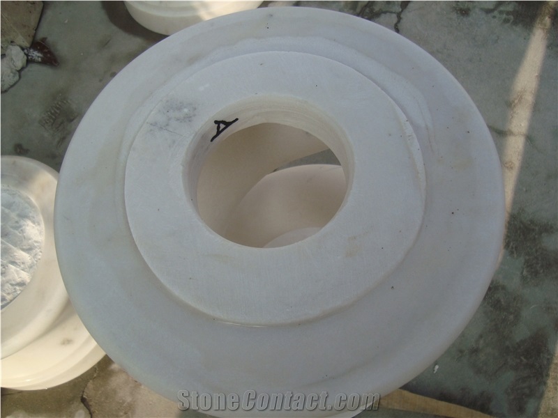 Nature Marble Columns Decorative Roman Column Mold
