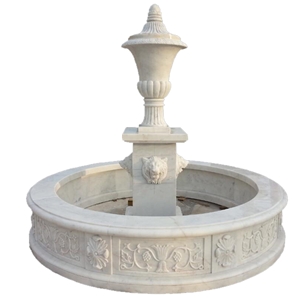 Outdoor Life Size Decoration Gold Garden Sculpture Fountain