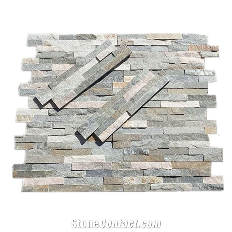 Slate Culture Stone Cladding Exterior Wall Panel For Sale