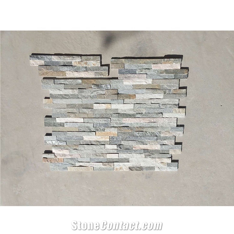Slate Culture Stone Cladding Exterior Wall Panel For Sale