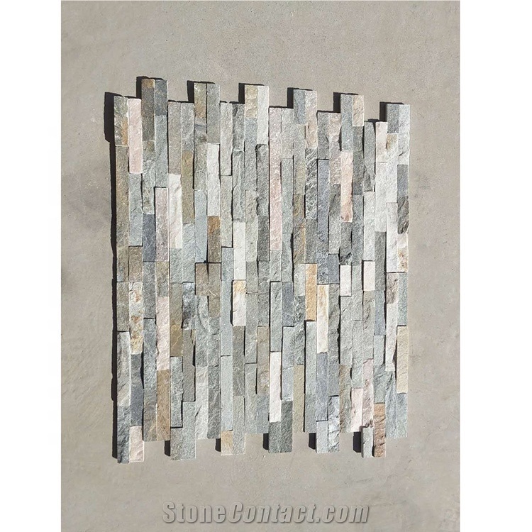 Slate Culture Stone Cladding Exterior Wall Panel For Sale
