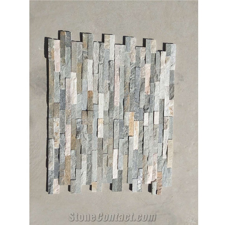 Slate Culture Stone Cladding Exterior Wall Panel For Sale