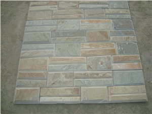 Slate Culture Stone Cladding For Outdoor Wall For Sale
