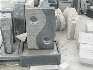 Small Modern Style Water Fountain Outdoor For Garden