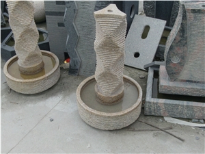 Small Modern Style Water Fountain Outdoor For Garden