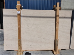 Moca Cream Limestone Polished Finish Medium Grain Tiles