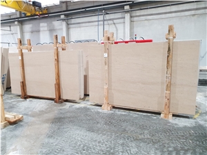 Moca Cream Relvinha Limestone Slabs
