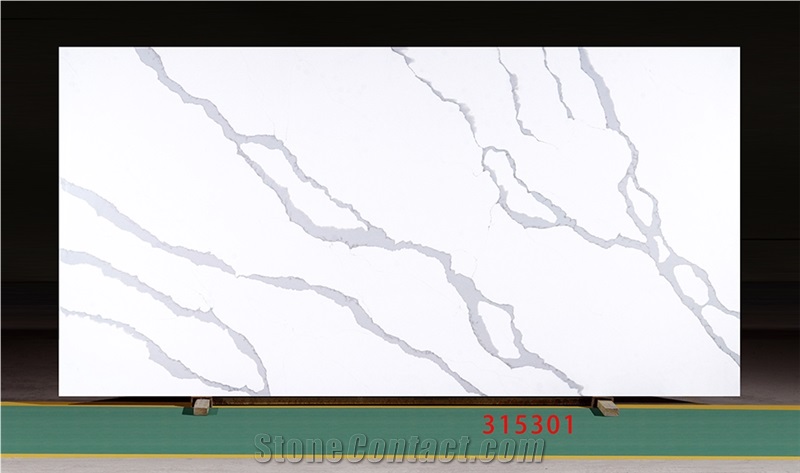CALACATTE WHITE Quartz Stone Slabs