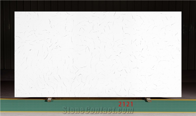 CALACATTE WHITE Quartz Stone Slabs