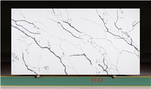 CALACATTE WHITE Quartz Stone Slabs