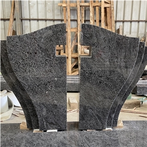 Bahama Blue Granite Germany Empty Cross Design