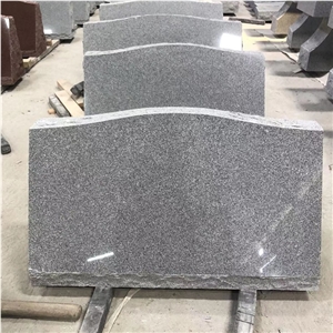 China Factory Granite Slant Marker With Bases
