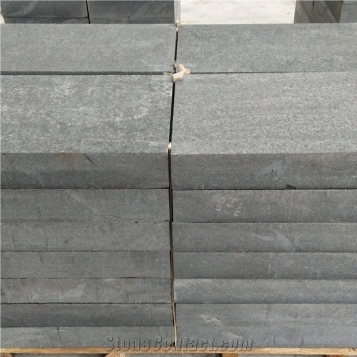 China Flamed G684 Black Basalt Tiles