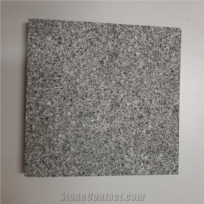 Flamed New G654 Dark Grey Granite Pavings