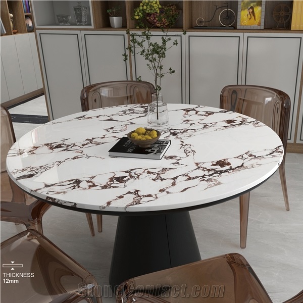 On Sale Thickness 12Mm Sintered Stone Big Slab For Tabletop