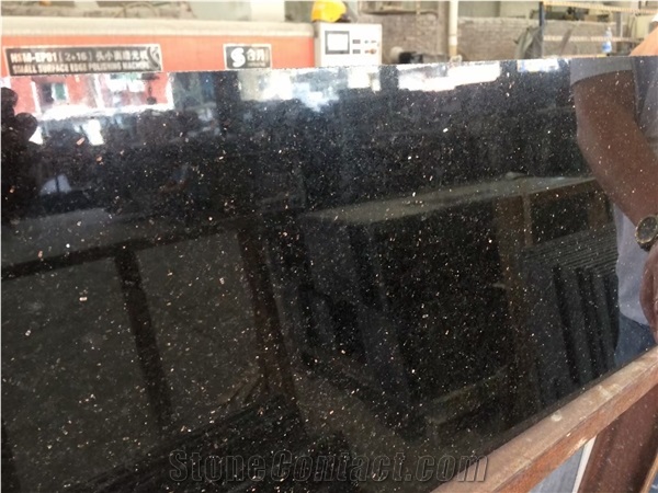 Black Galaxy Granite, Nero Star Galaxy Granite