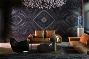 Black Wooden Marble,Ancient Wood Grain Marble Slab&Tiles
