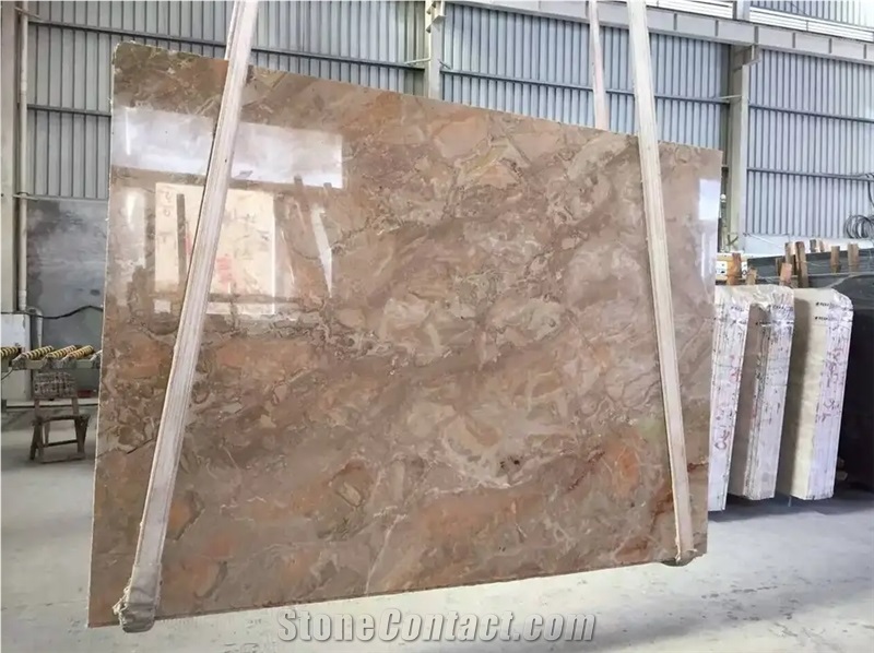 Breccia Aurora Marble Tiles For Wall Floor Applications