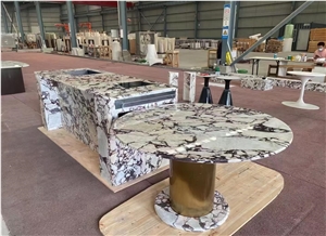 Calacatta Viola Marble Slab&Tiles For Project