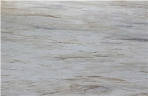 China Eurasian White Wood Grain Marble Wall Slabs