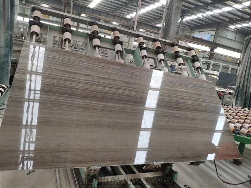 Coffee Wood Vein Marble Slab&Tiles For Project