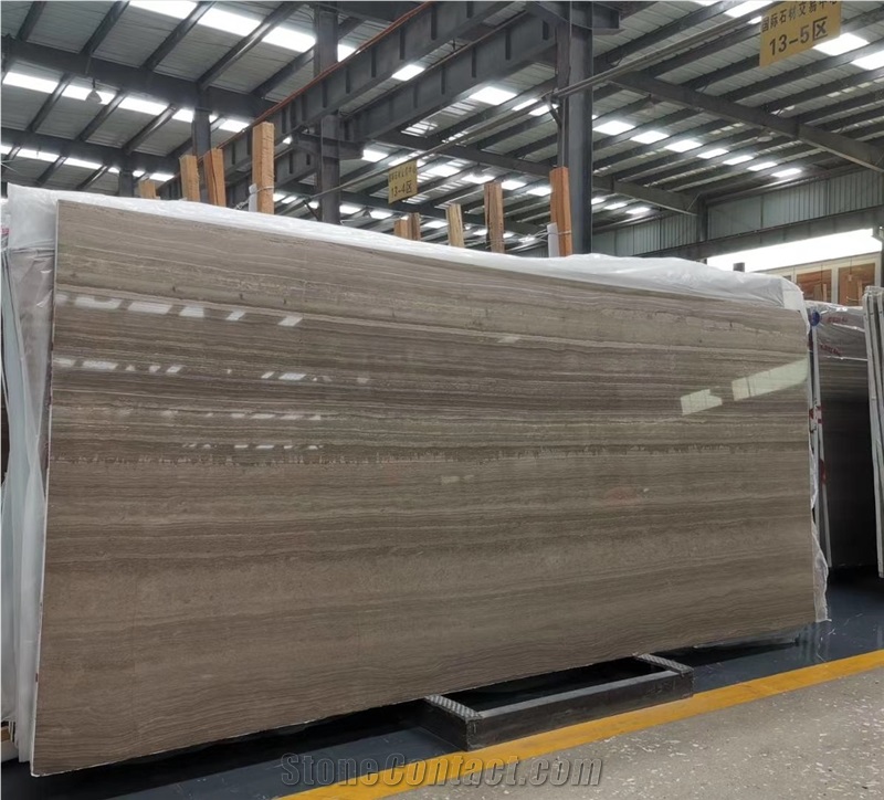 Coffee Wood Vein Marble Slab&Tiles For Project