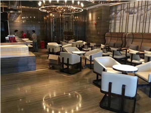 Coffee Wood Vein Marble Slab&Tiles For Project