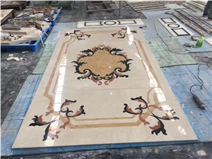 Factory Price Waterjet Medallion For Floor With High Quality