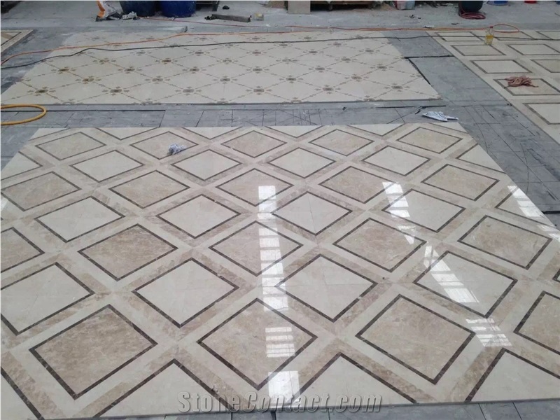 Factory Price Waterjet Medallion For Floor With High Quality
