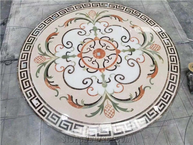 Factory Price Waterjet Medallion For Floor With High Quality