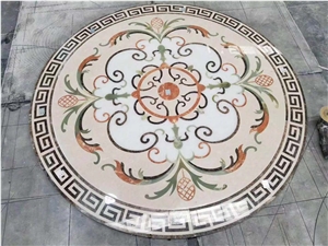 Factory Price Waterjet Medallion For Floor With High Quality