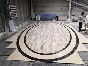 Factory Price Waterjet Medallion For Flooring