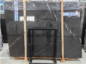 Graphite Grey Marble Slab,Grey Pietra Grigio Marble Tiles