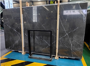 Graphite Grey Marble Slab,Grey Pietra Grigio Marble Tiles