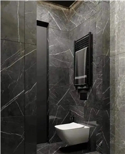 Graphite Grey Marble Slab,Grey Pietra Grigio Marble Tiles