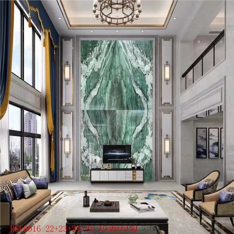 Green Quartzite With White Veins Color Good Color