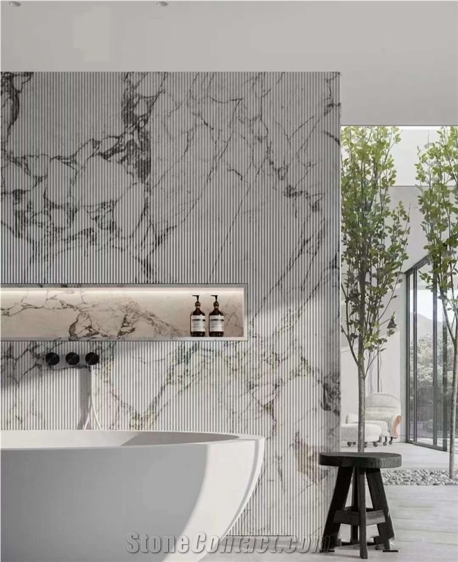 Italy Calacatta Bianco Marble For Project