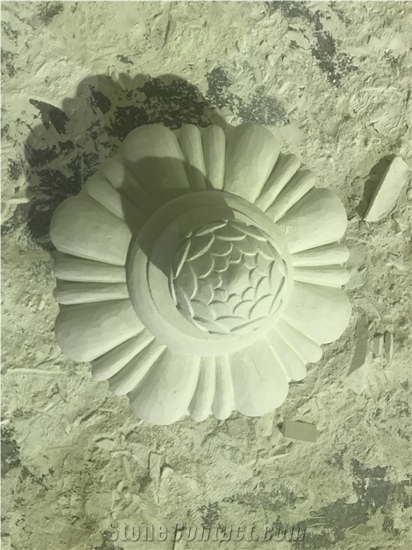 Limestone Pier Caps With High Quality
