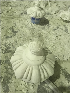Limestone Pier Caps With High Quality