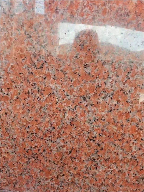 Maple Red Granite Blocks For Project