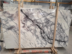 Milas Lilac Marble Slabs, Ice Jade Marble