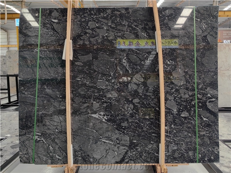 New Arrival Bvlgari Black Marble For Hotel Project